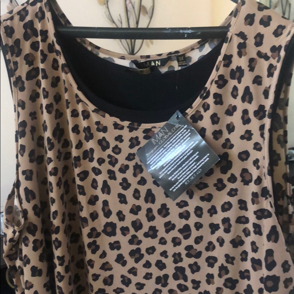 IMAN SHIRT AND TANK TOP 3X